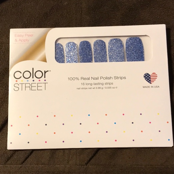 💅Color Street 💯 Real Nail Polish Strips 💅 Storm Watch - Unicorn Set - Picture 5 of 9